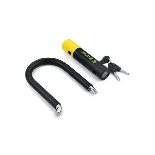 Zovii U-Lock Zinc Alloy + Carbide-reinforced Steel (with Alarm) - - zovii - Electric Monkey NZ