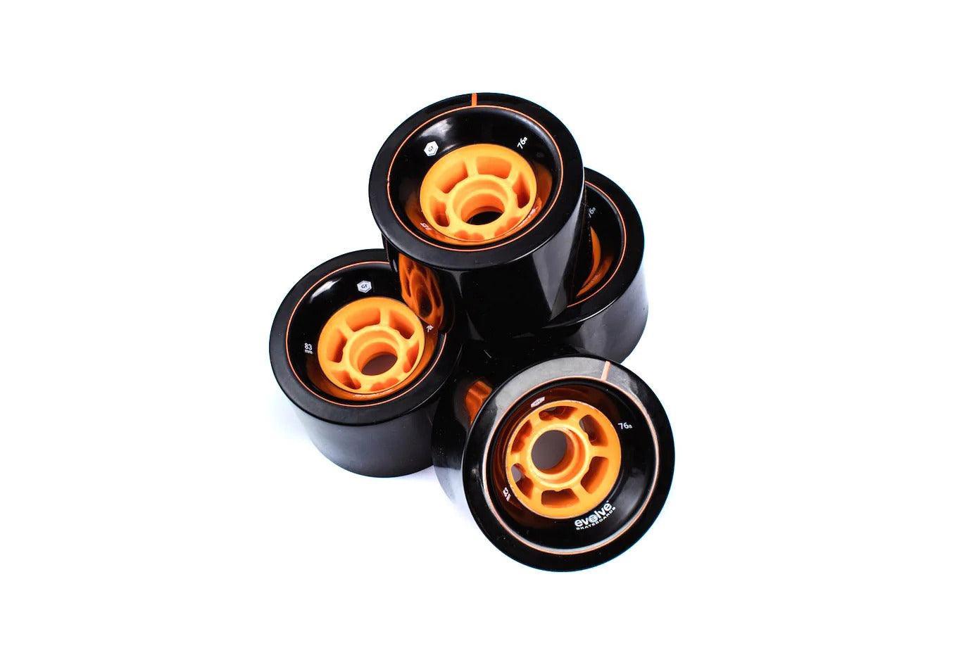 Evolve 83mm Street Wheels - Skateboard Parts - parts, skateboards - Electric Monkey NZ