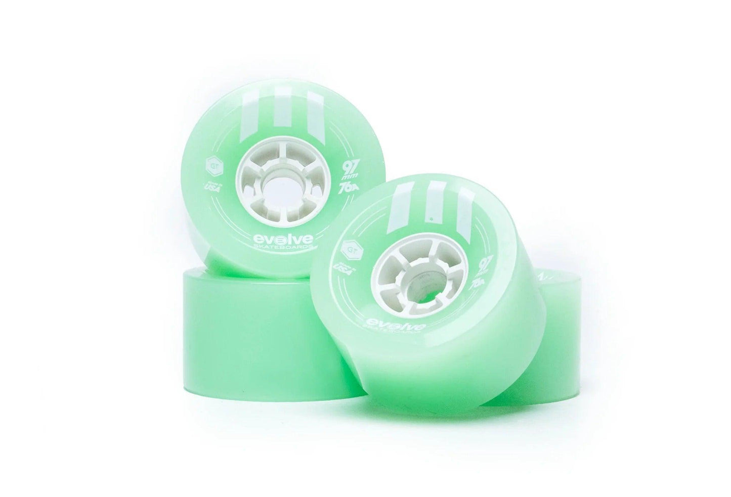 Evolve 97mm Street Wheels - Skateboards - parts, skateboards - Electric Monkey NZ