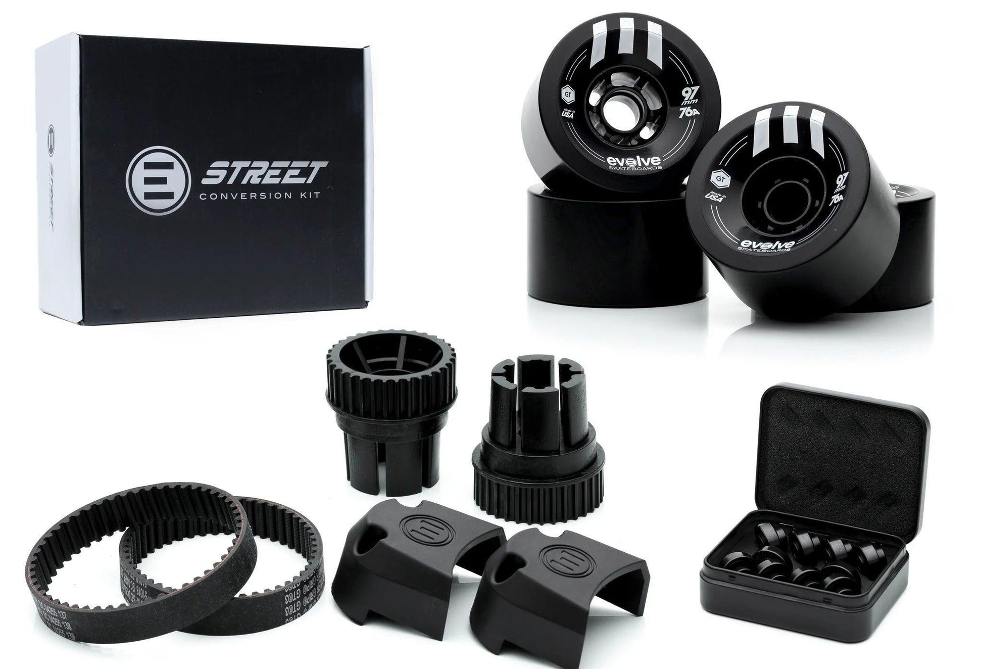 Evolve GT/GTR Series Street Conversion Kit - Skateboard Wheels - parts, skateboards - Electric Monkey NZ