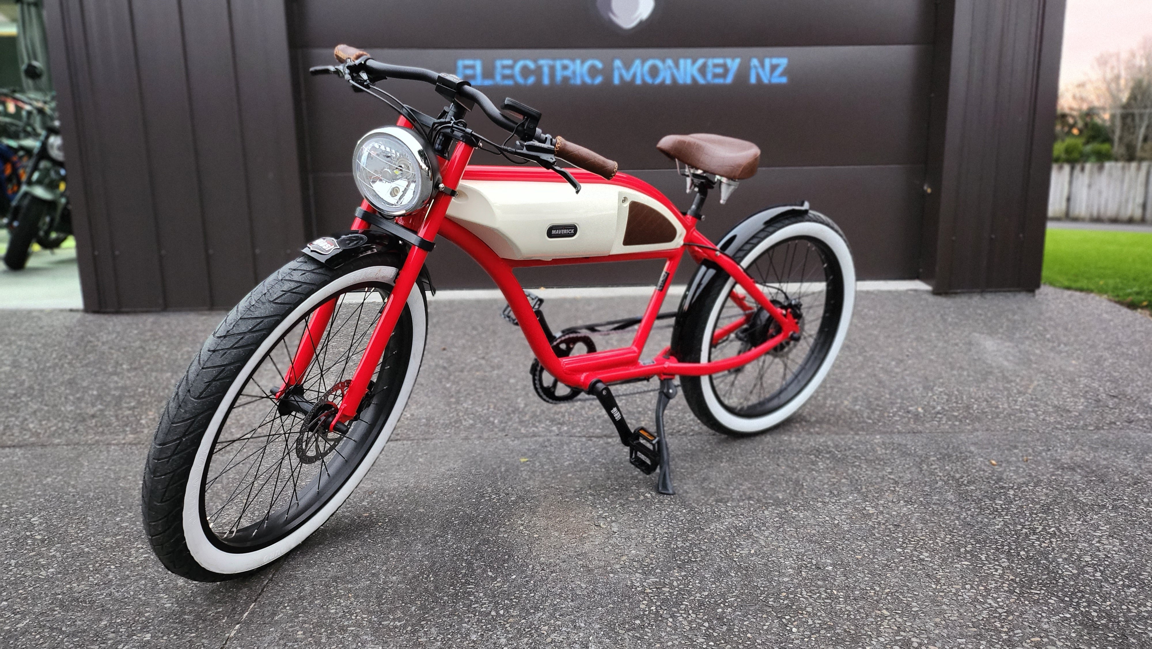 Michael blast t4b greaser best sale retro style electric bike