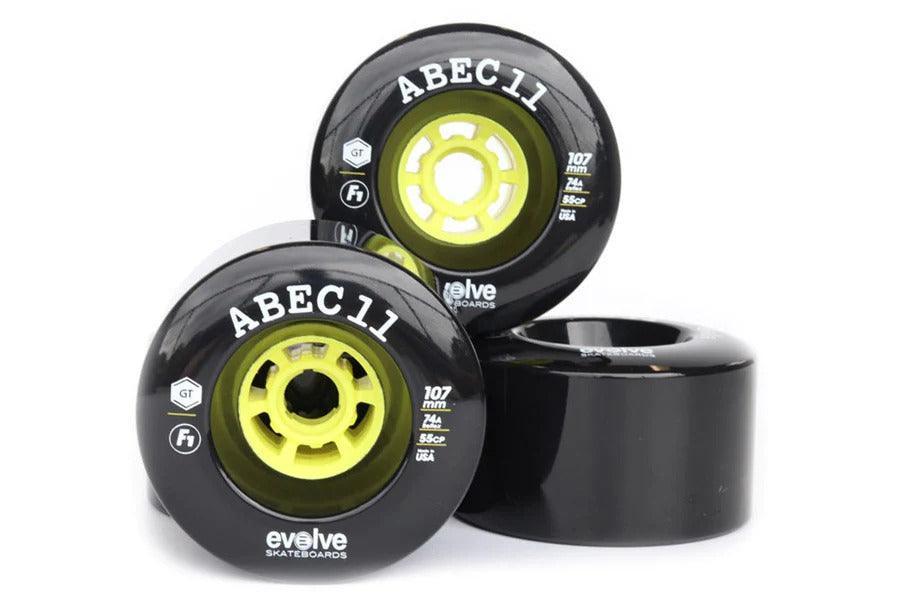 Evolve ABEC 107mm Street Wheels - Skateboard Wheels - parts, skateboards - Electric Monkey NZ