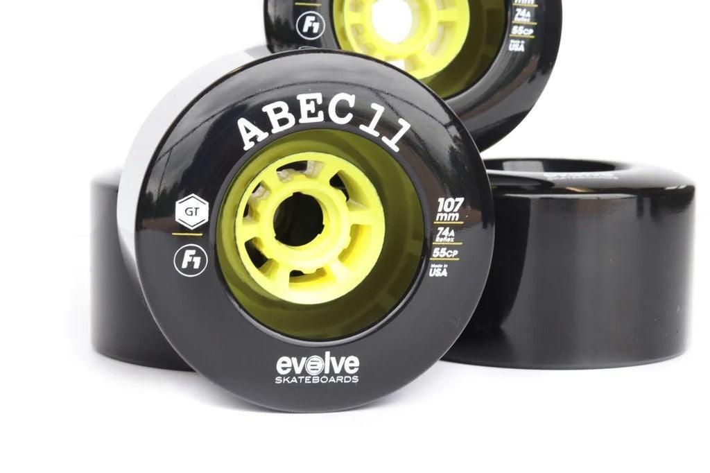 Evolve ABEC 107mm Street Wheels - Skateboard Wheels - parts, skateboards - Electric Monkey NZ