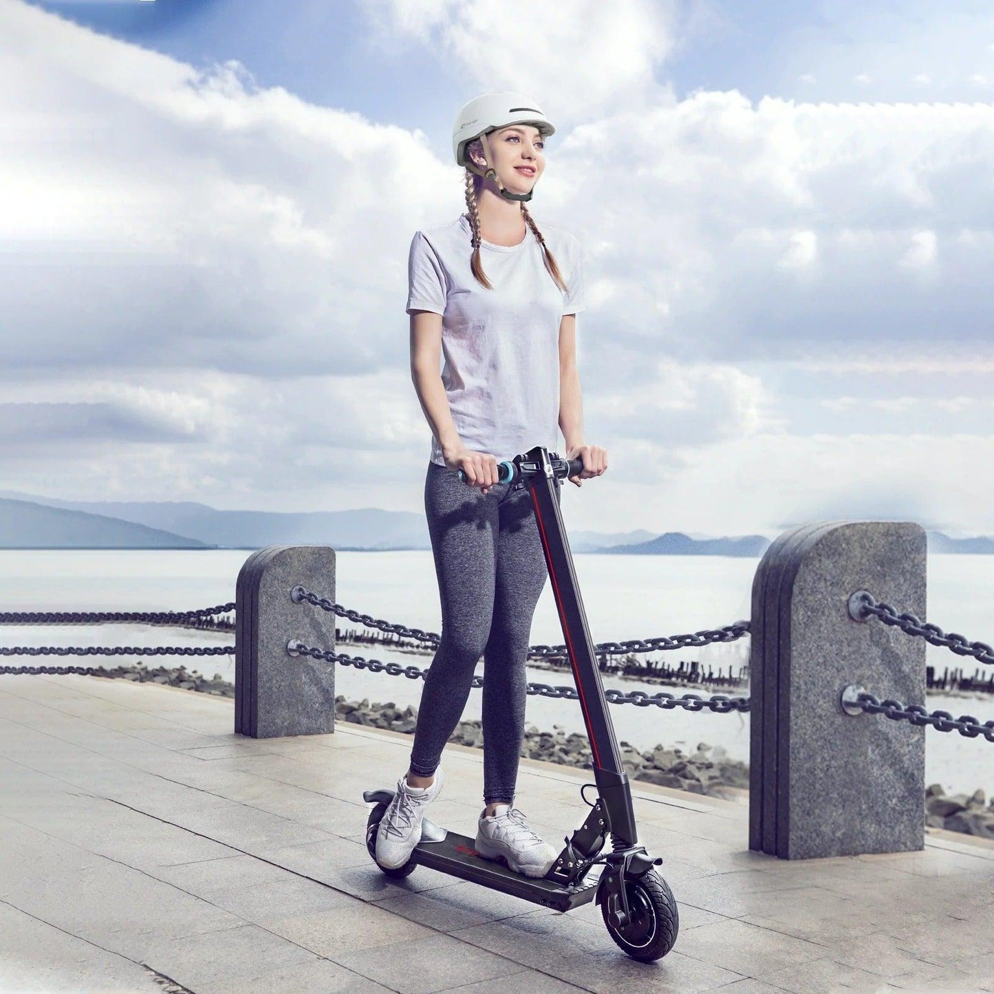 Livall LS1 Smart E-Scooter With Free Helmet - Riding Scooters - Scooters - Electric Monkey NZ