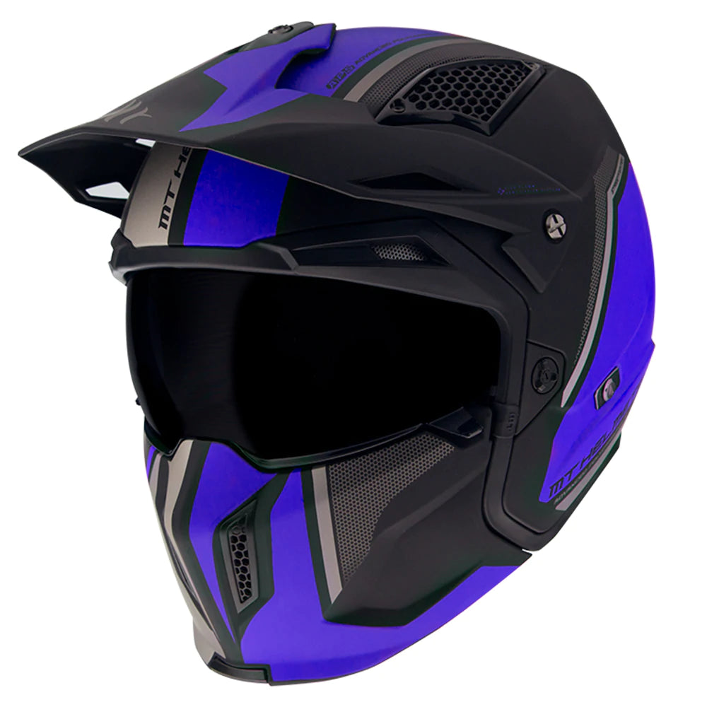 MT Streetfighter SV Road Helmet - Motorcycle Helmet Parts & Accessories - safety - Electric Monkey NZ