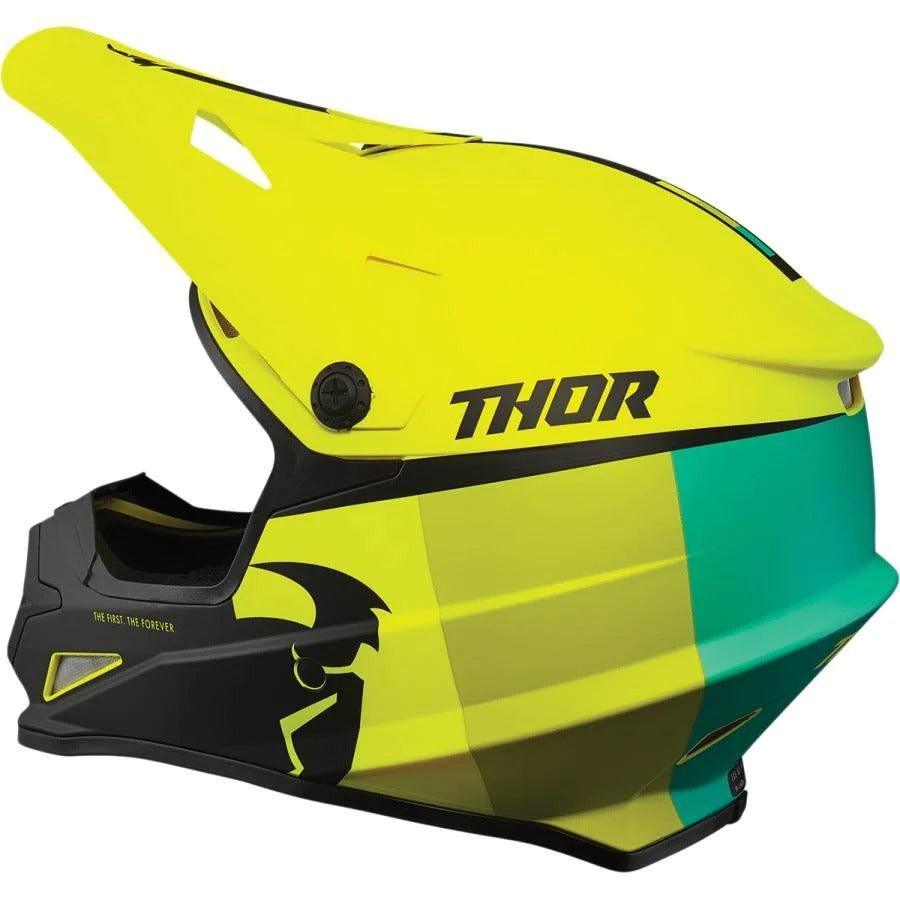 THOR Sector Racer S21 Adult MX Helmet - Bicycle Helmet Parts & Accessories - safety - Electric Monkey NZ